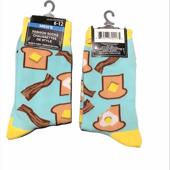 🔵 80% off 🔵 Bacon and Eggs Socks - Picture 2 of 6